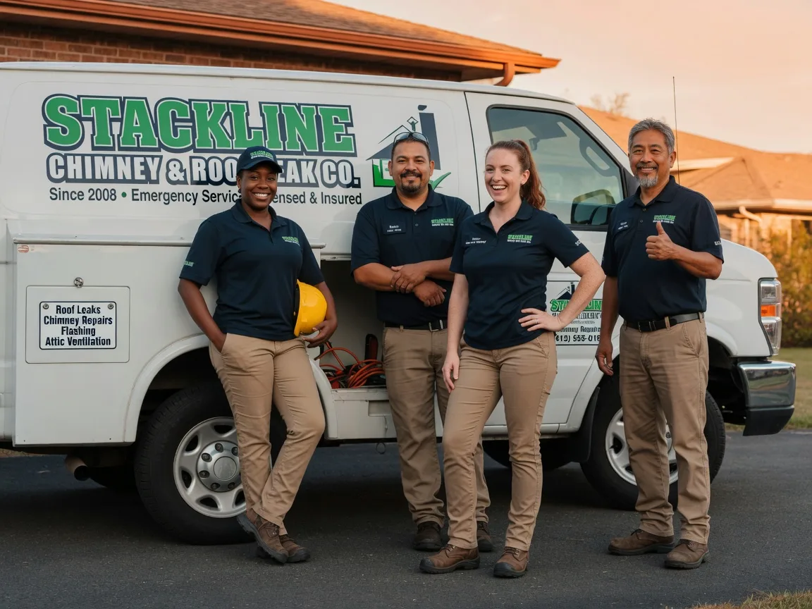 Chimney flashing repair company in Springfield, VT